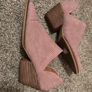 Pink Ankle Boots